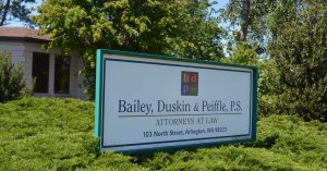 Bailey Duskin & Peiffle Sign